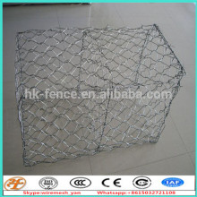 galvanisé galvanisé à chaud galvanisé 6mm gabion mur construction gabion paniers